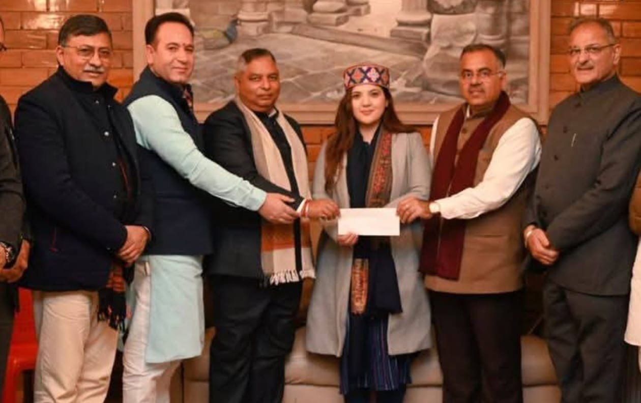 Let Shri Devendra Rana ji MLA daughter joining BJP Yuva morcha